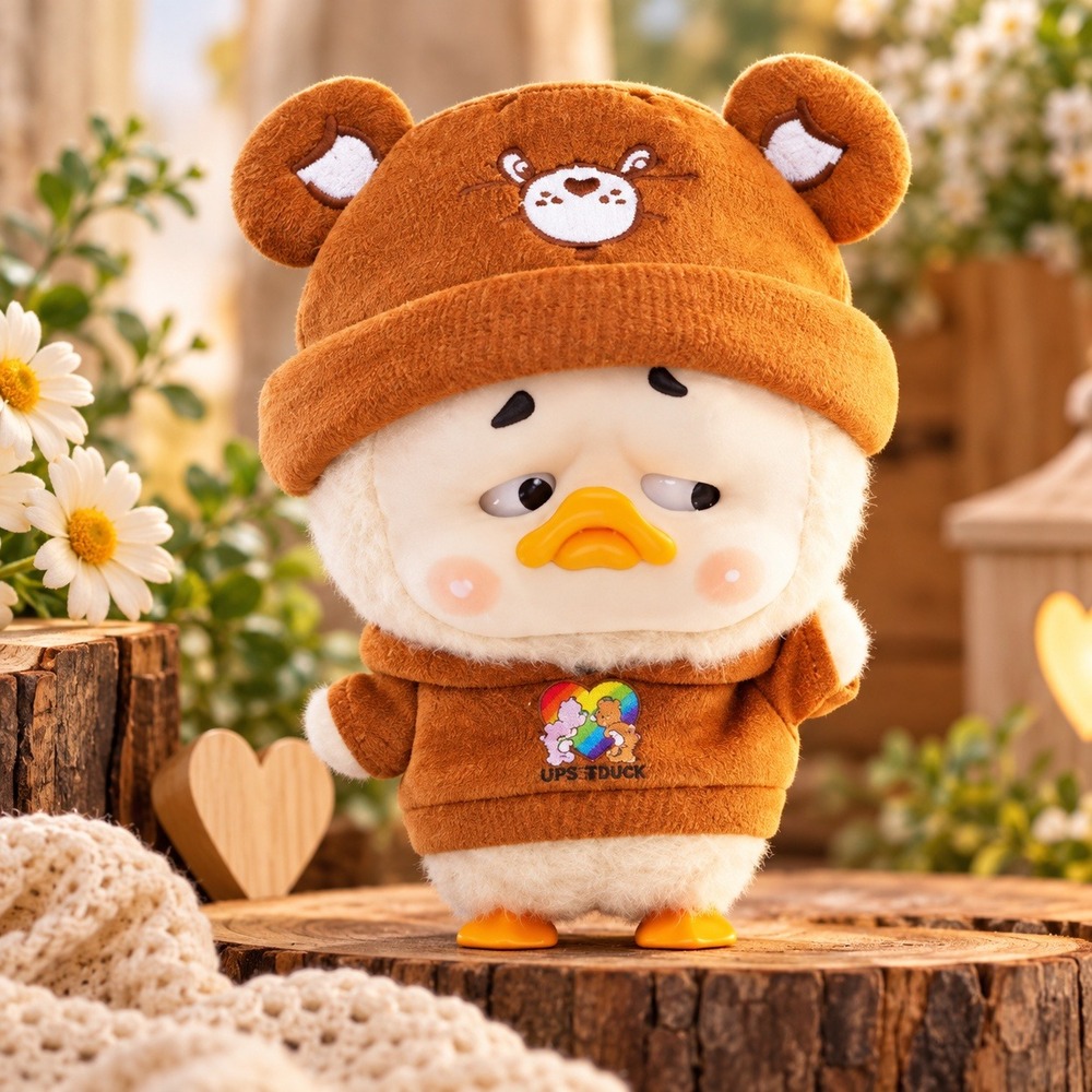 New Care Bears Upset Duck Rainbow Tenderheart Bear Blind Box Confirmed Keychain